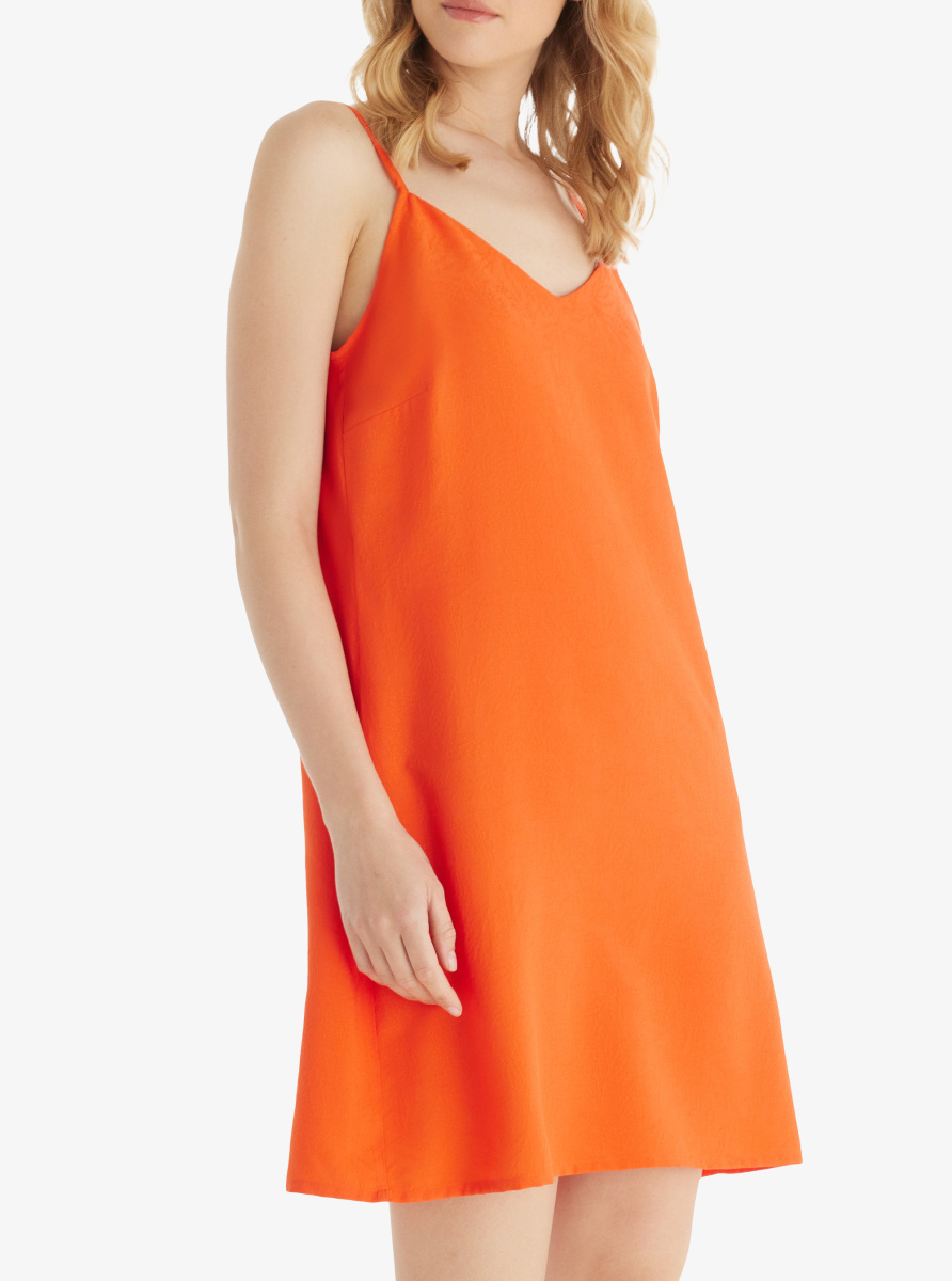 Kadın Gecelik 60532 - Turuncu - 1