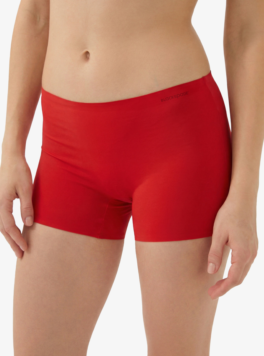 Kadın İz Yapmayan Dikişsiz Boxer 1653 - Kırmızı - 1