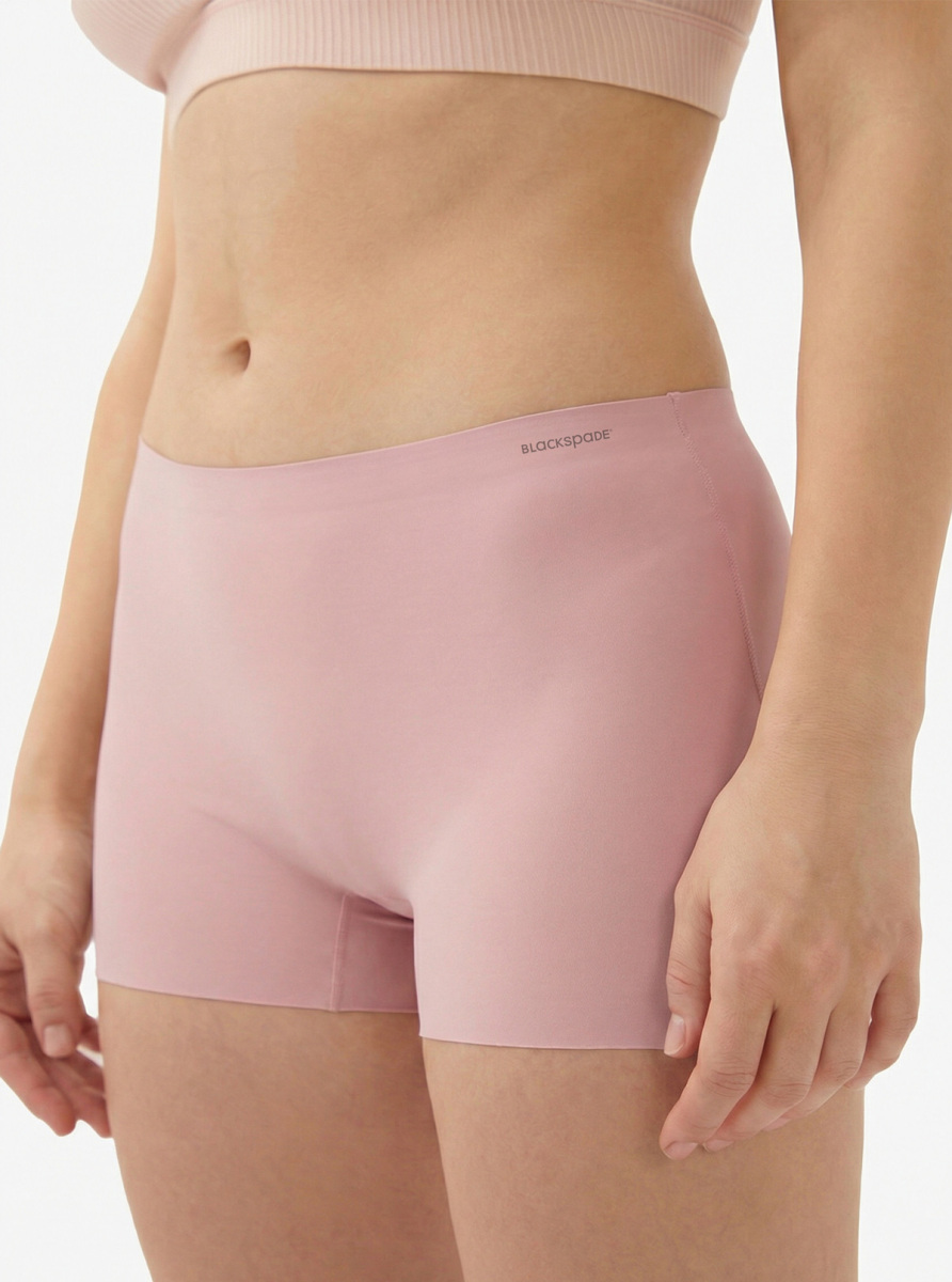 Kadın İz Yapmayan Dikişsiz Boxer 1653 - Pembe - 3