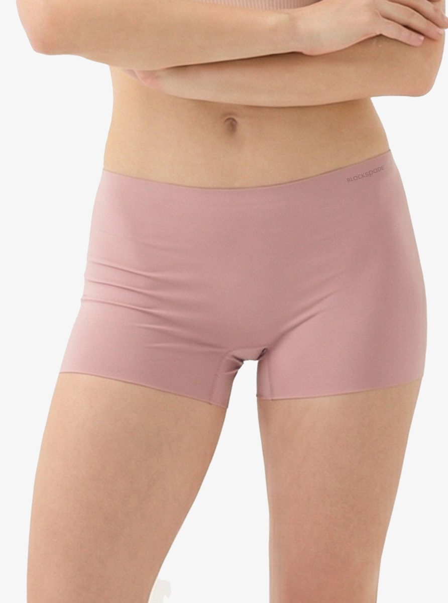 Kadın İz Yapmayan Dikişsiz Boxer 1653 - Pembe - 1