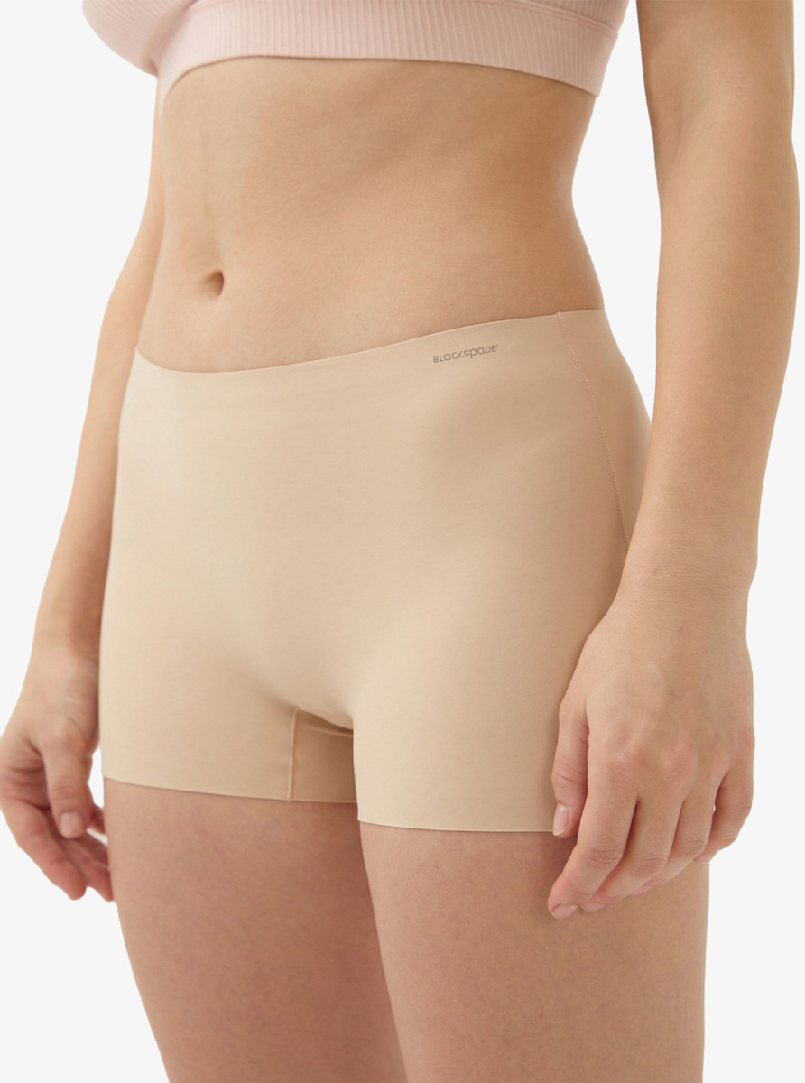 Kadın İz Yapmayan Dikişsiz Boxer 1653 - Ten - 1