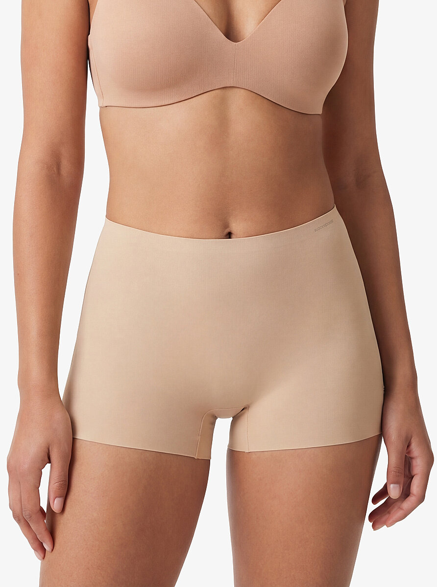Kadın İz Yapmayan Dikişsiz Boxer 1653 - Ten - 1