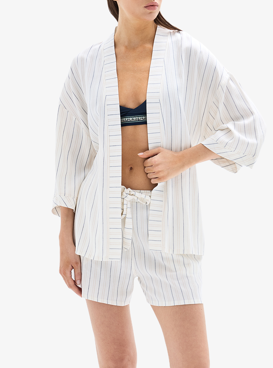 Kadın Kimono 60642 - Desenli - 6