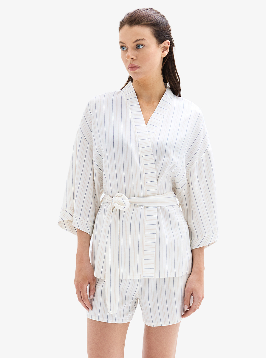Kadın Kimono 60642 - Desenli - 4