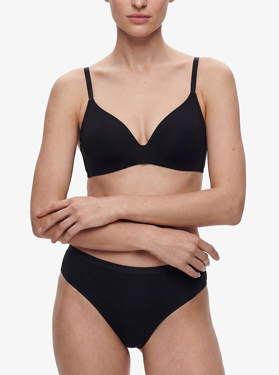 Kadın Lazer Kesim Sütyen 1665 - Siyah