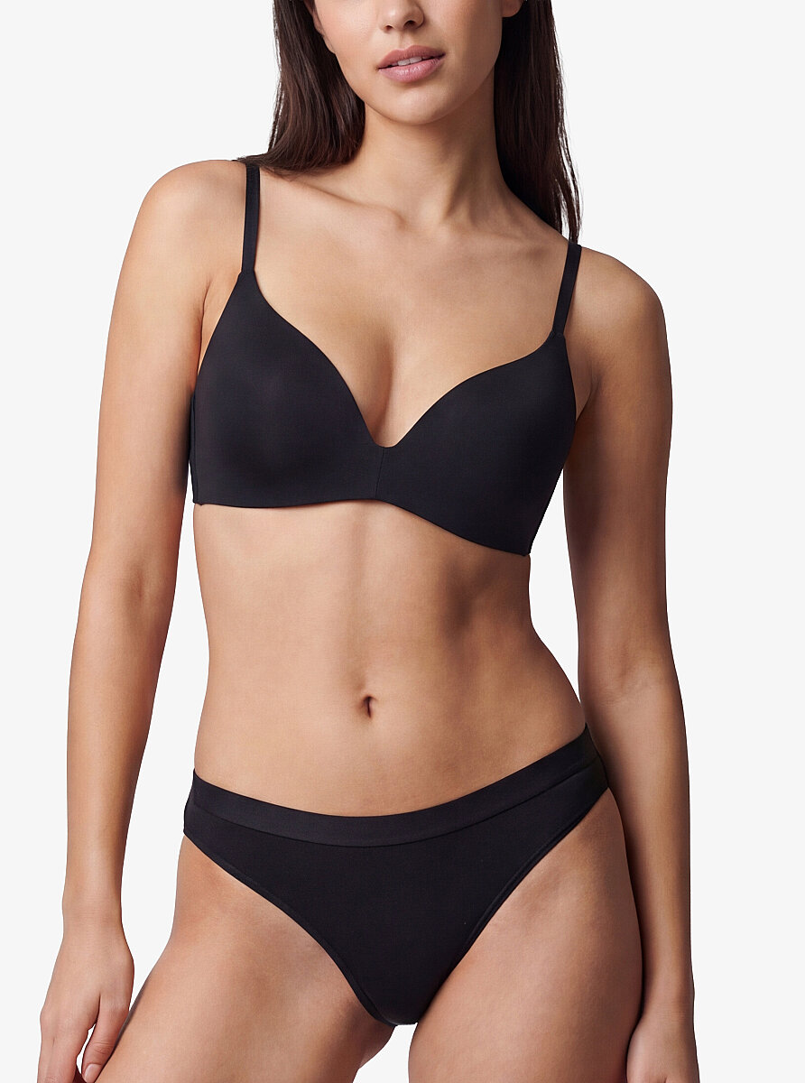 Kadın Lazer Kesim Sütyen 1665 - Siyah