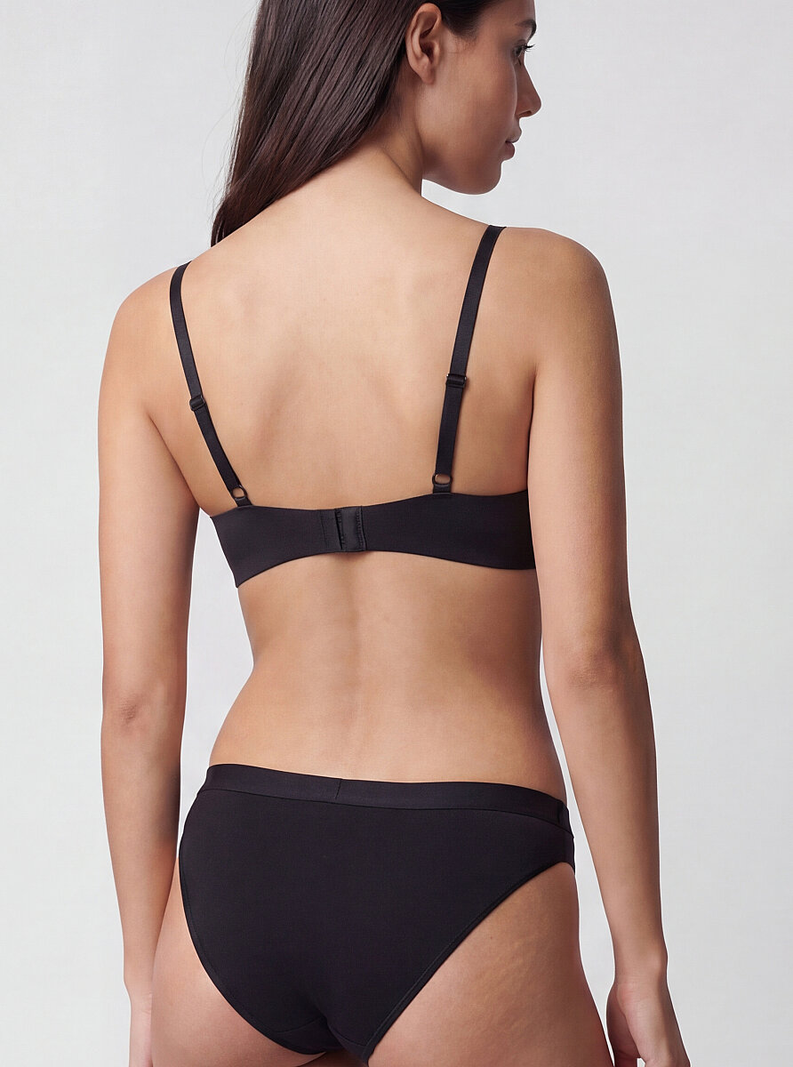 Kadın Lazer Kesim Sütyen 1665 - Siyah