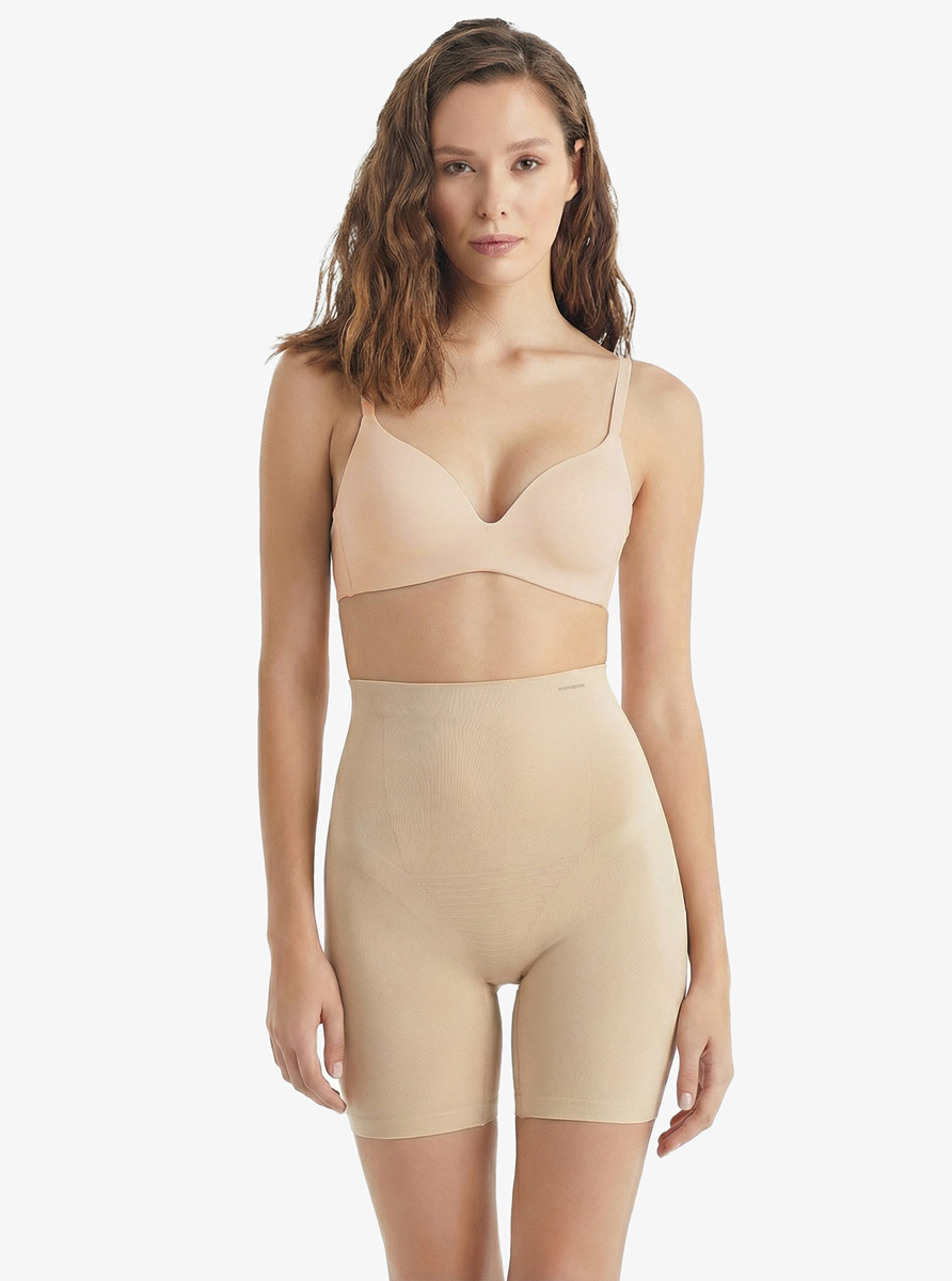 Kadın Lazer Kesim Sütyen 1665 - Ten - Blackspade (1)