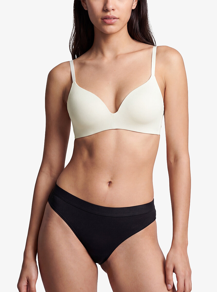 Kadın Lazer Kesim Sütyen 1665 - Ten - Blackspade