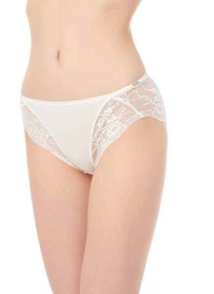 Kadın Modal Elastan Slip 1448 - Krem