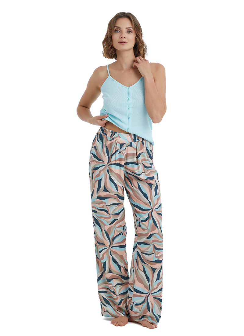 Kadın Pantolon 51370 - Baskılı - 3