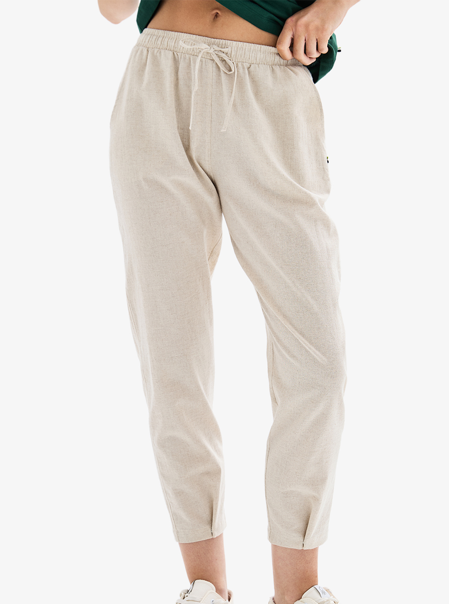 Kadın Pantolon 60640 - Krem