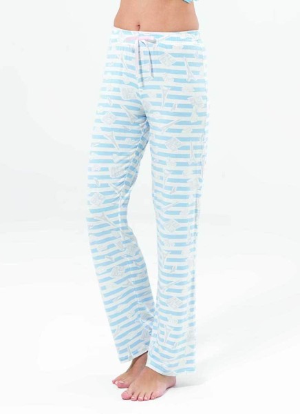 Kadın Pijama - Alt 6021 - Paris Baskılı - 1
