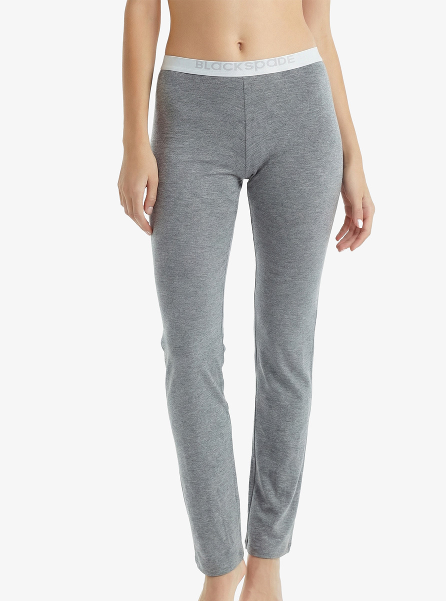 Kadın Pijama Altı Silver 1625 - Gri Melanj - 1