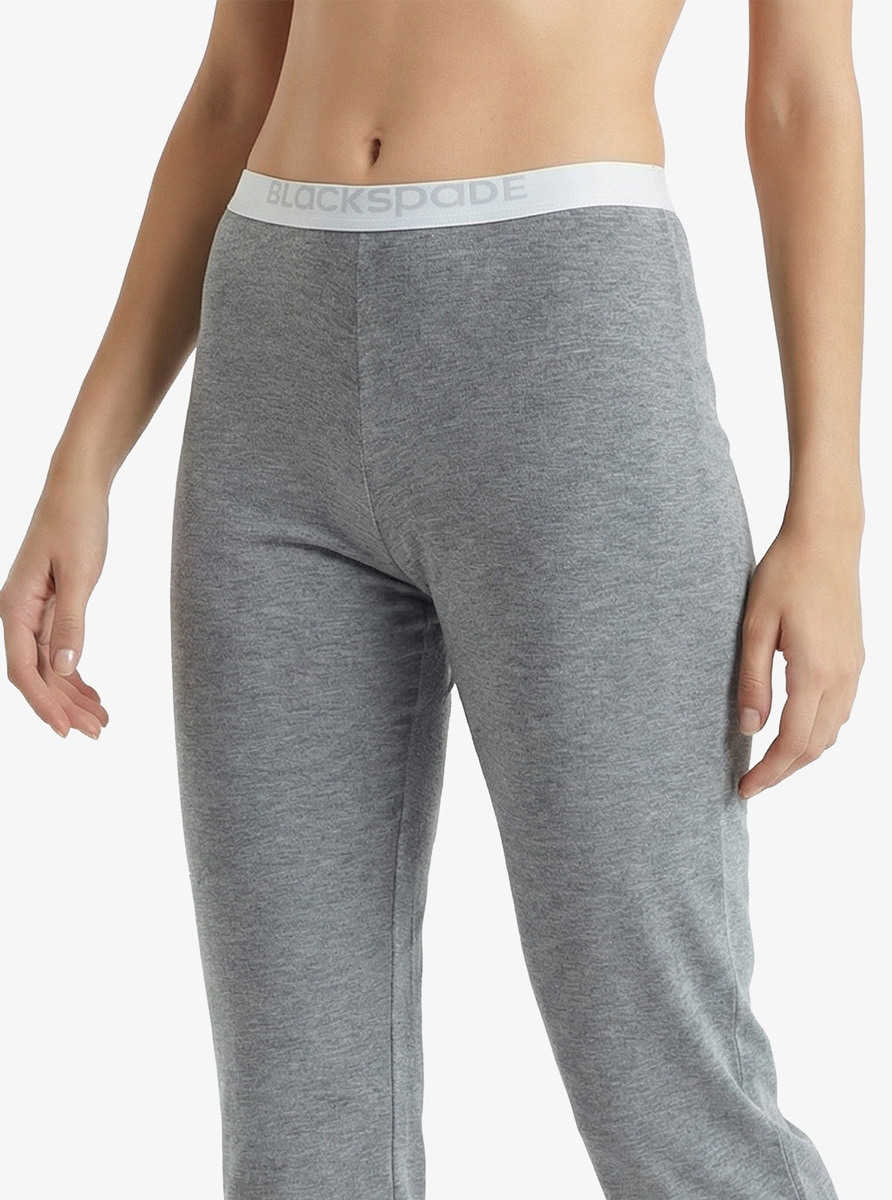 Kadın Pijama Altı Silver 1625 - Gri Melanj - 3