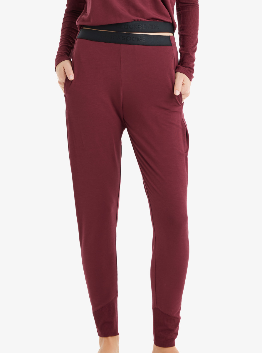 Kadın Pijama Altı 51643 - Bordo - 1