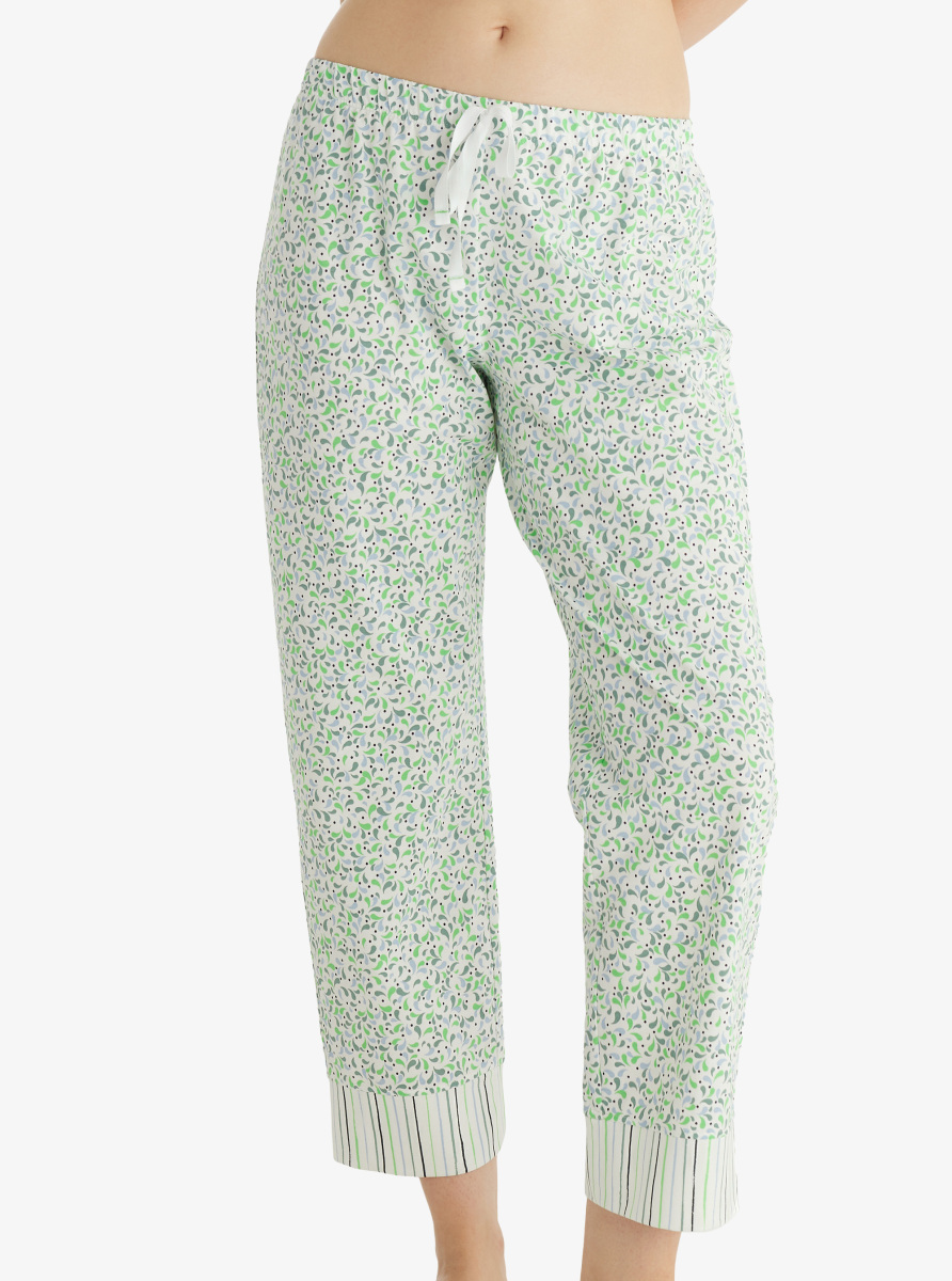 Kadın Pijama Altı 51805 - Çiçek Baskılı - Blackspade