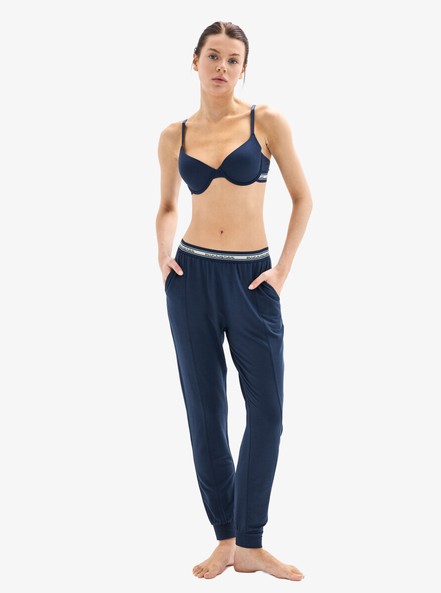 Kadın Pijama Altı 52016 - Lacivert - 4