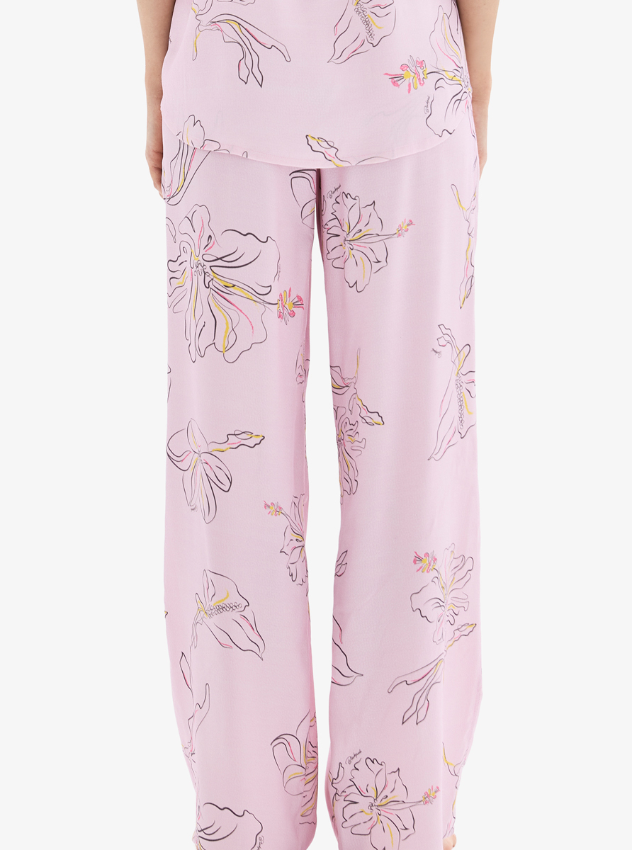 Kadın Pijama Altı 52023 - Desenli