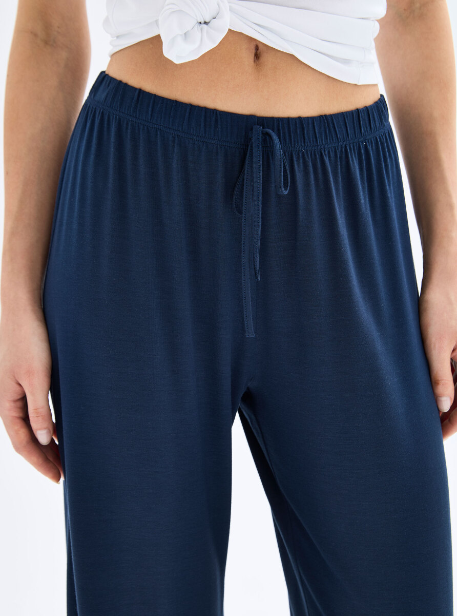 Kadın Pijama Altı 52075 - Lacivert - 4