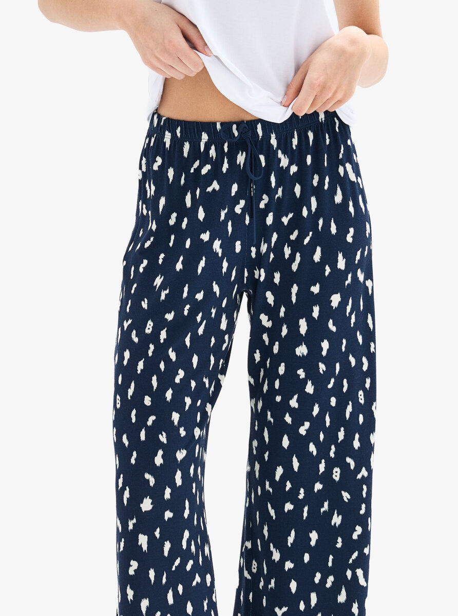 Kadın Pijama Altı 52076 - Desenli - 3