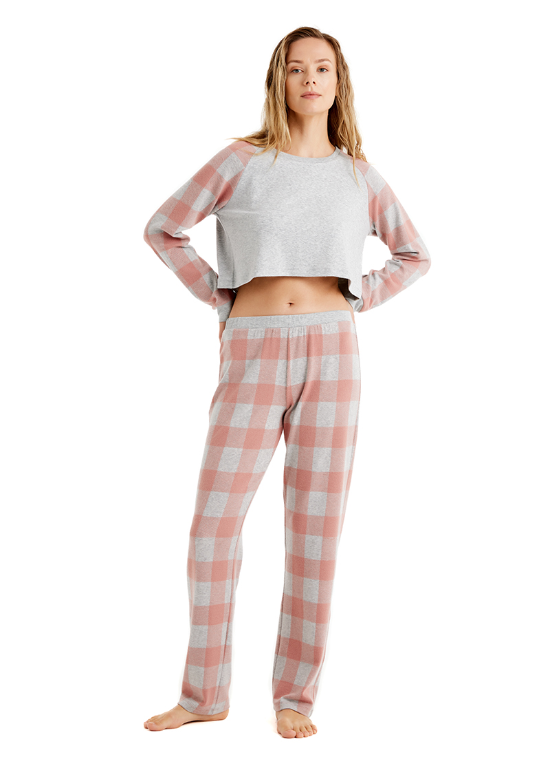 Kadın Pijama Altı 60491 - Pembe - 1