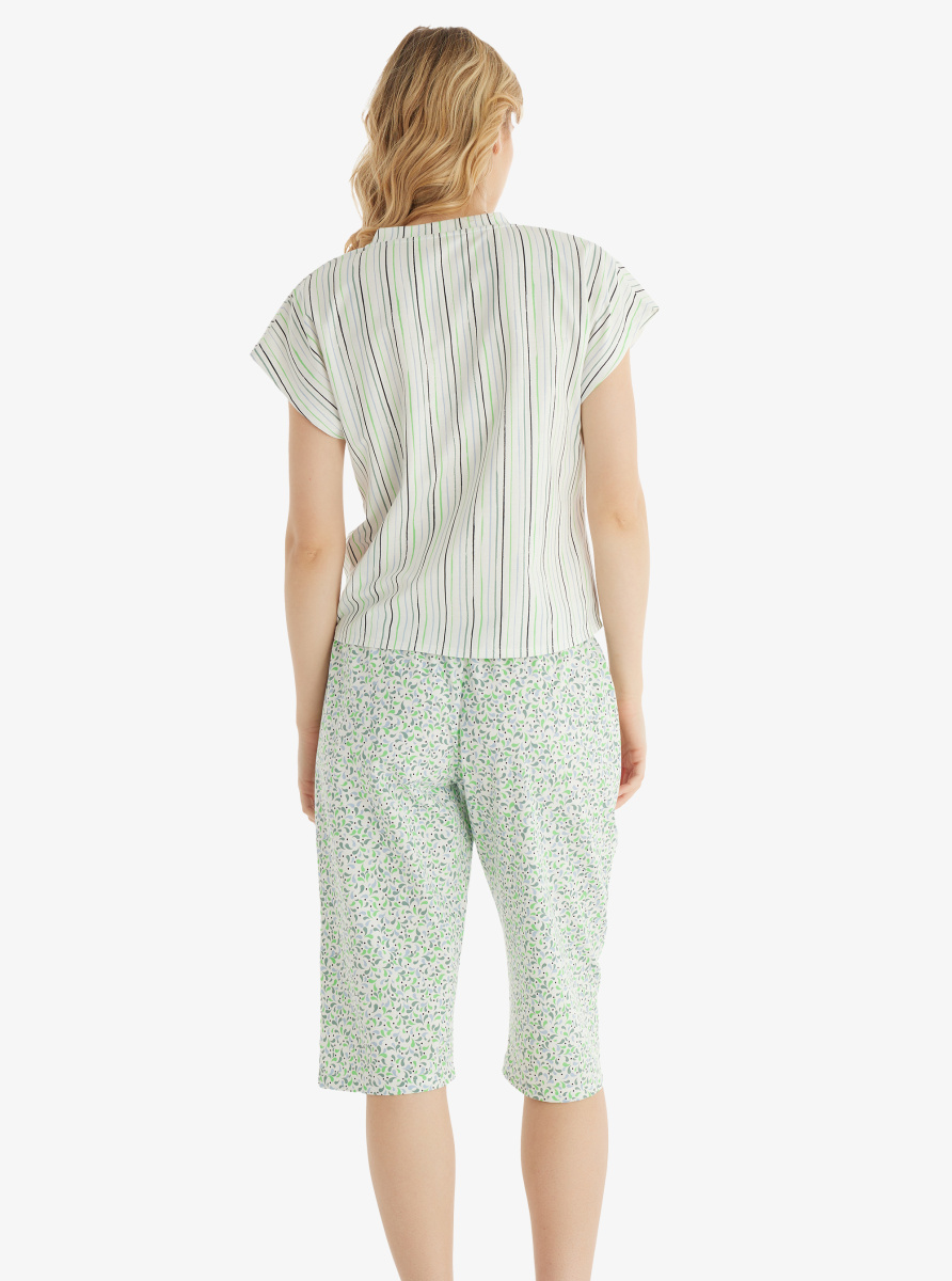 Kadın Pijama Takımı 51807 - Desenli - 2
