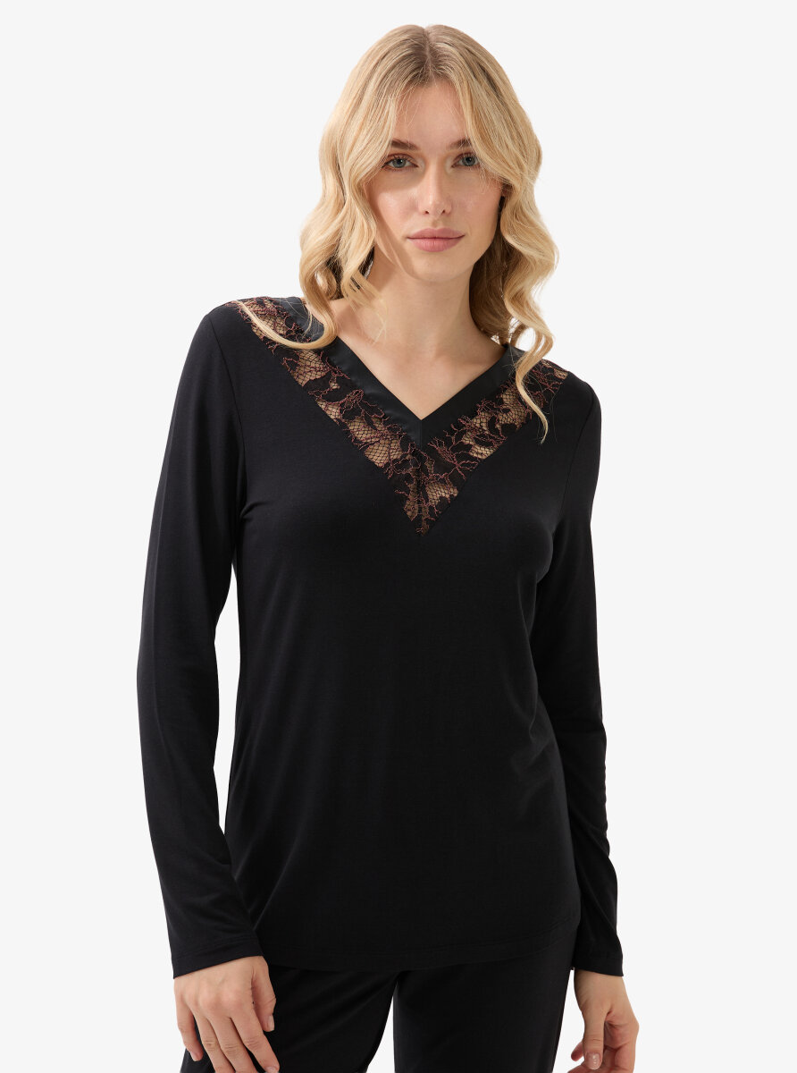 Kadın Pijama Takımı 51903 - Siyah - 1