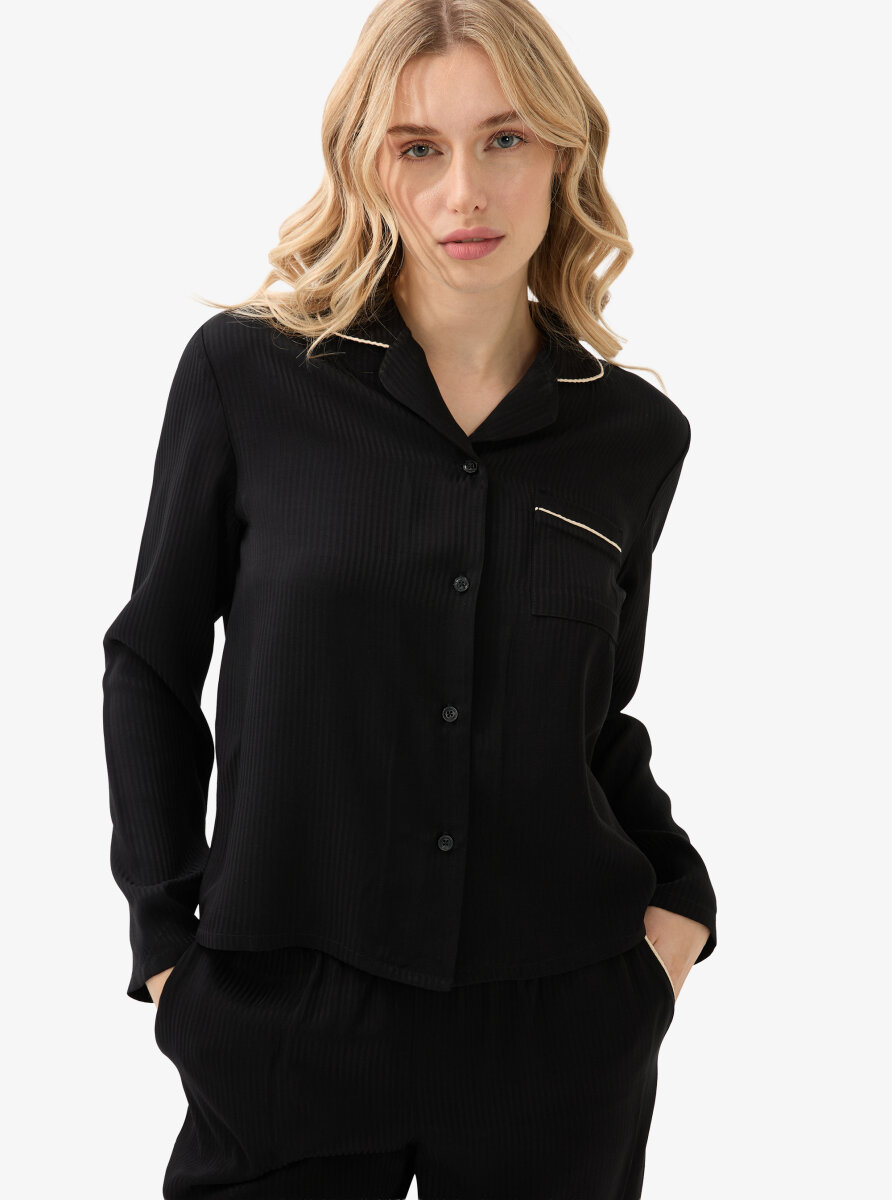 Kadın Pijama Takımı 51910 - Siyah - 1