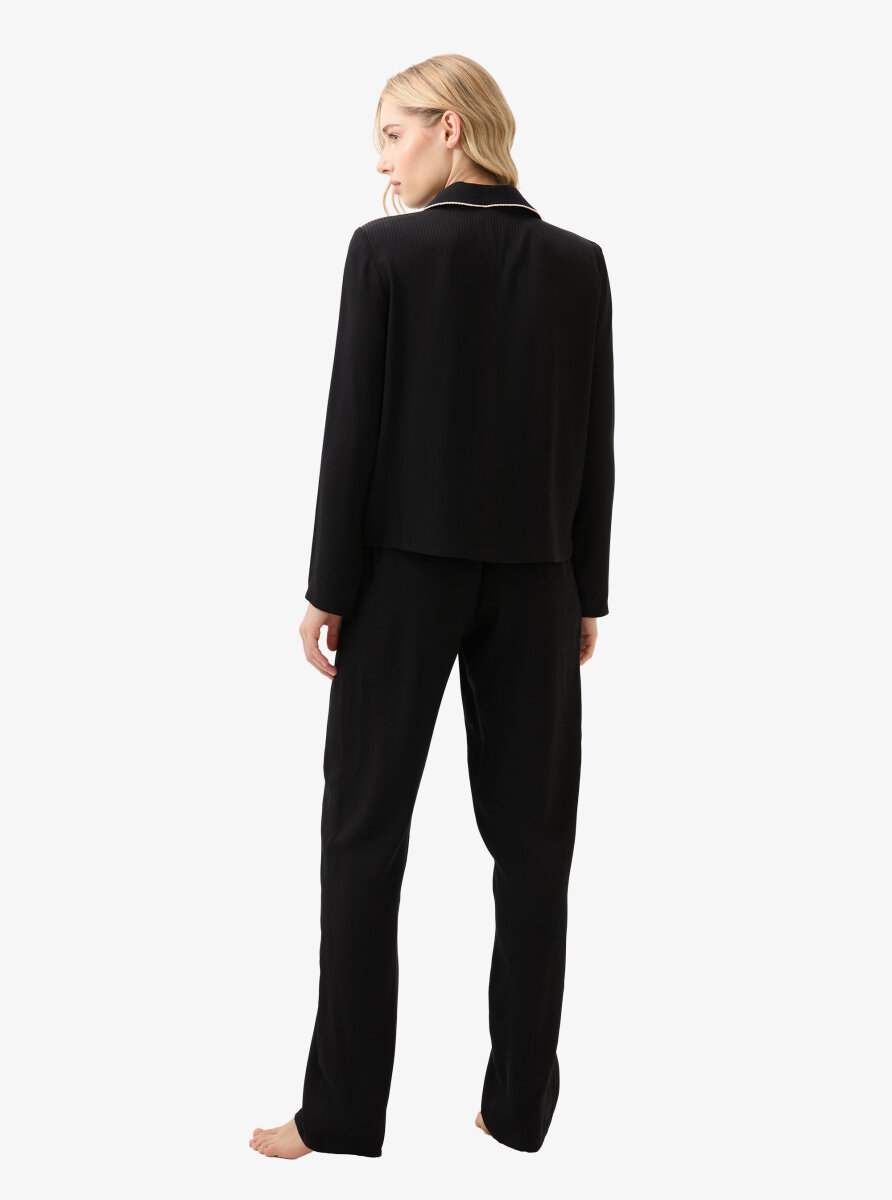 Kadın Pijama Takımı 51910 - Siyah - 3