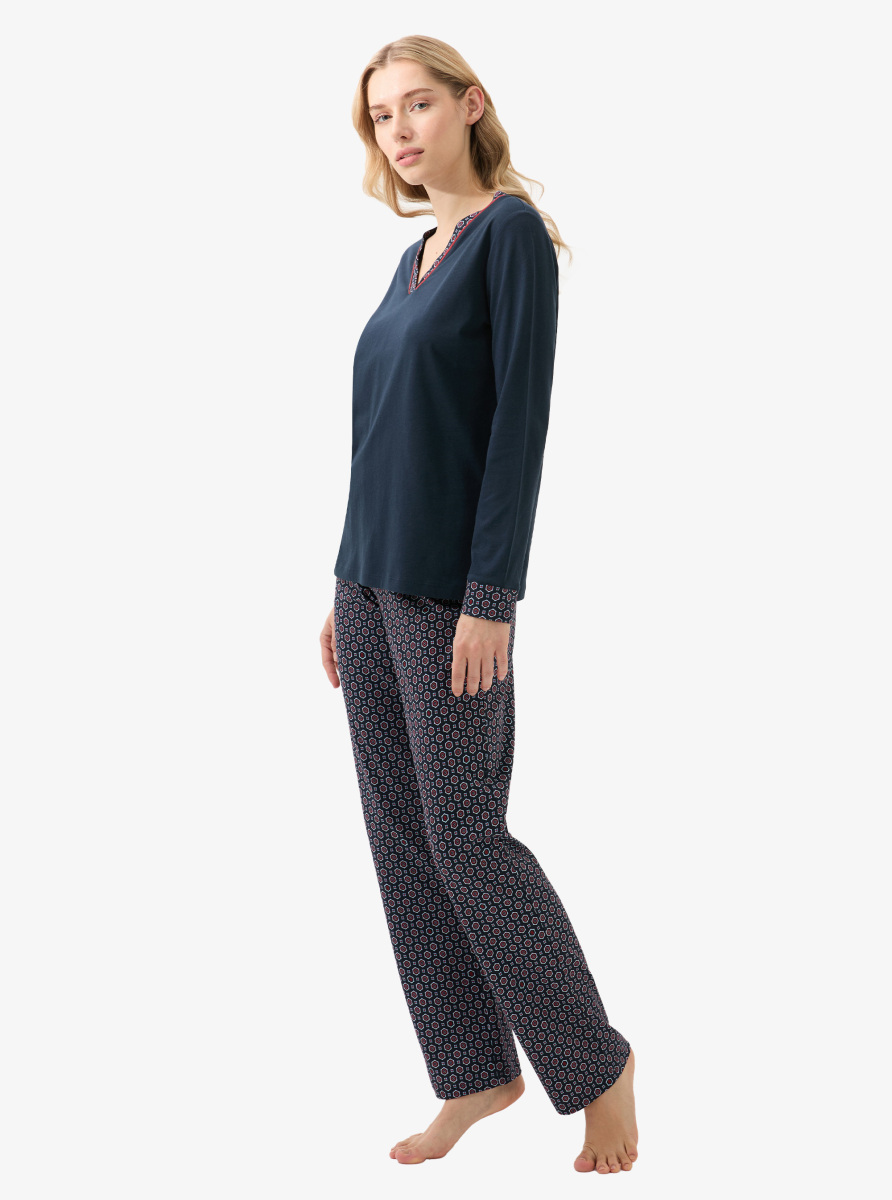 Kadın Pijama Takımı 51913 - Lacivert - 6