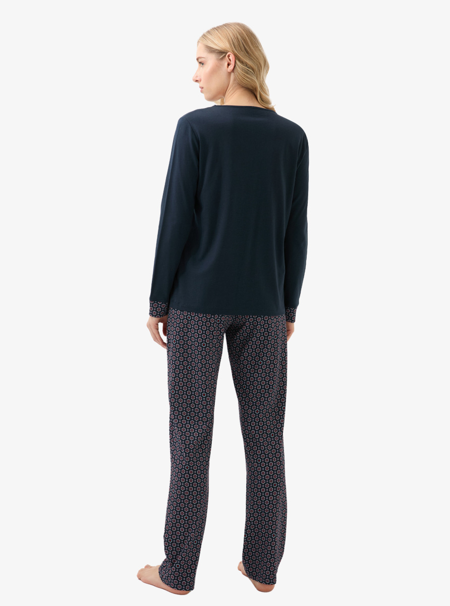 Kadın Pijama Takımı 51913 - Lacivert - 5