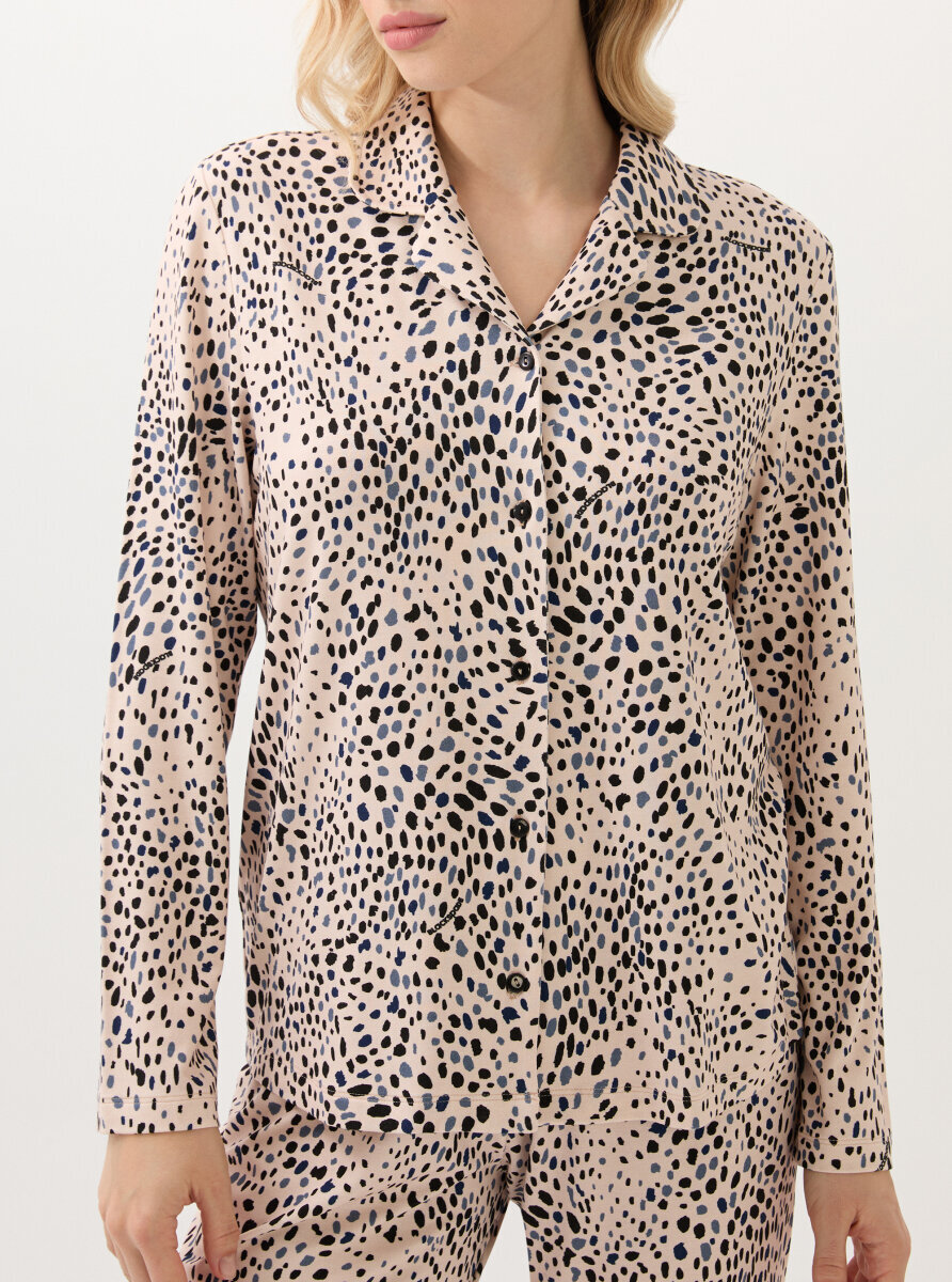 Kadın Pijama Takımı 51918 - Baskılı - 4