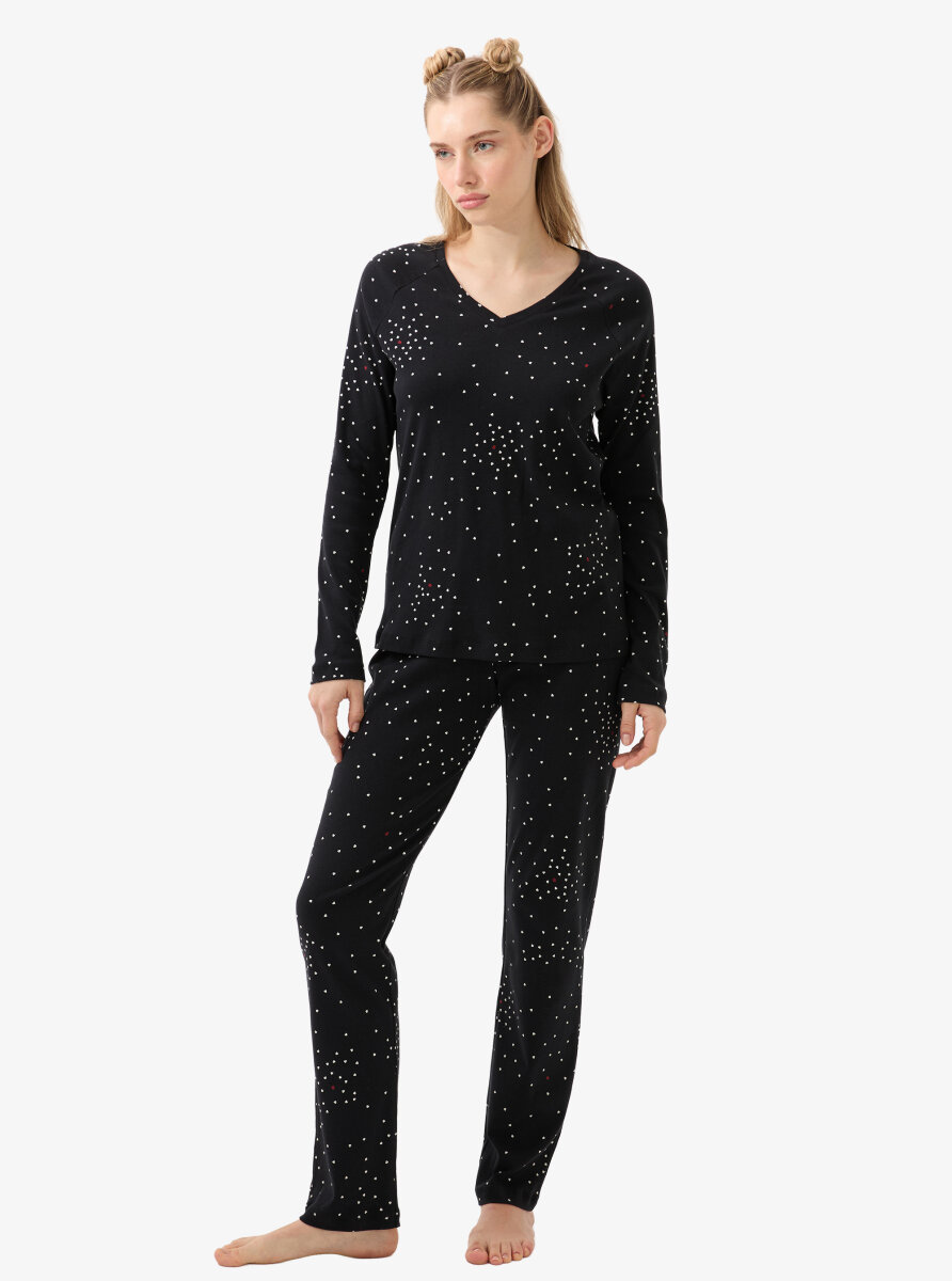 Kadın Pijama Takımı 51944 - Baskılı - 3