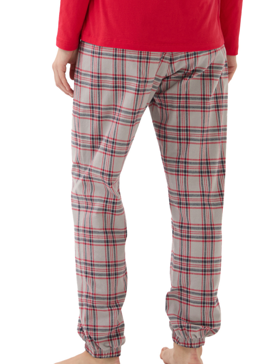 Kadın Pijama Takımı 51966 - Kırmızı - 8