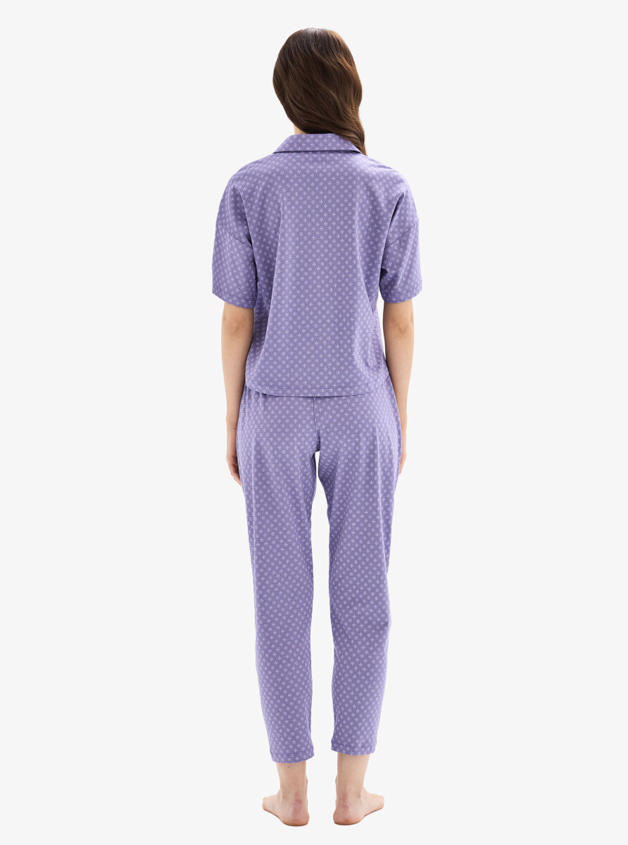 Kadın Pijama Takımı 52038 - Mor - 3