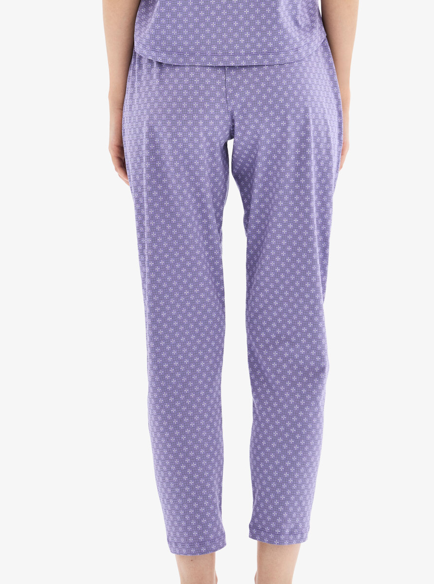 Kadın Pijama Takımı 52038 - Mor - 5