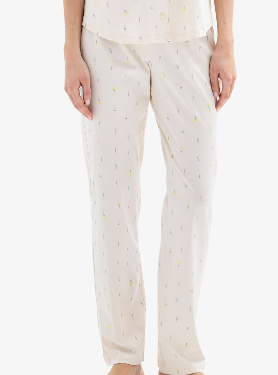 Kadın Pijama Takımı 52056 - Baskılı - 6