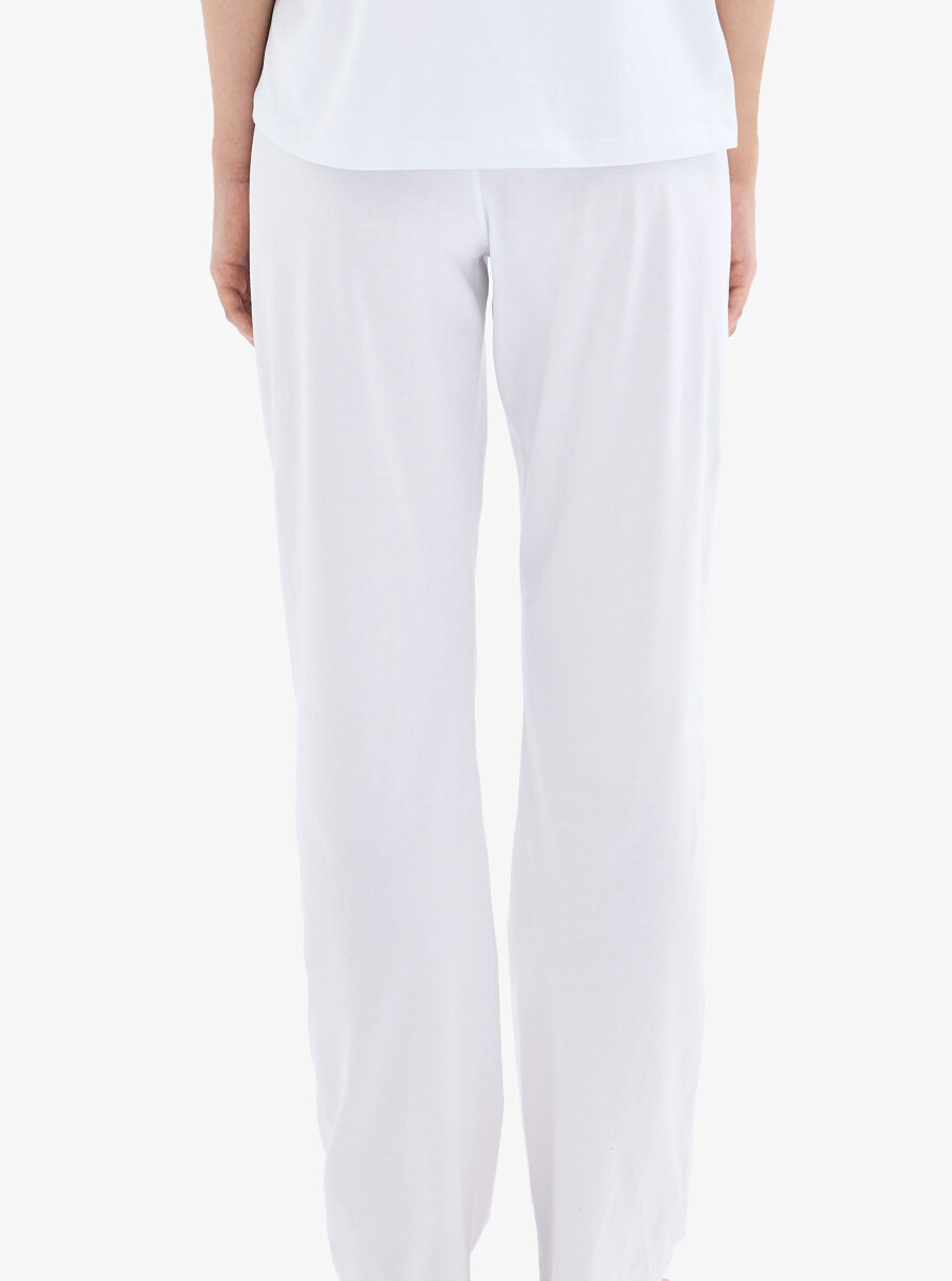 Kadın Pijama Takımı 52057 - Beyaz - 5