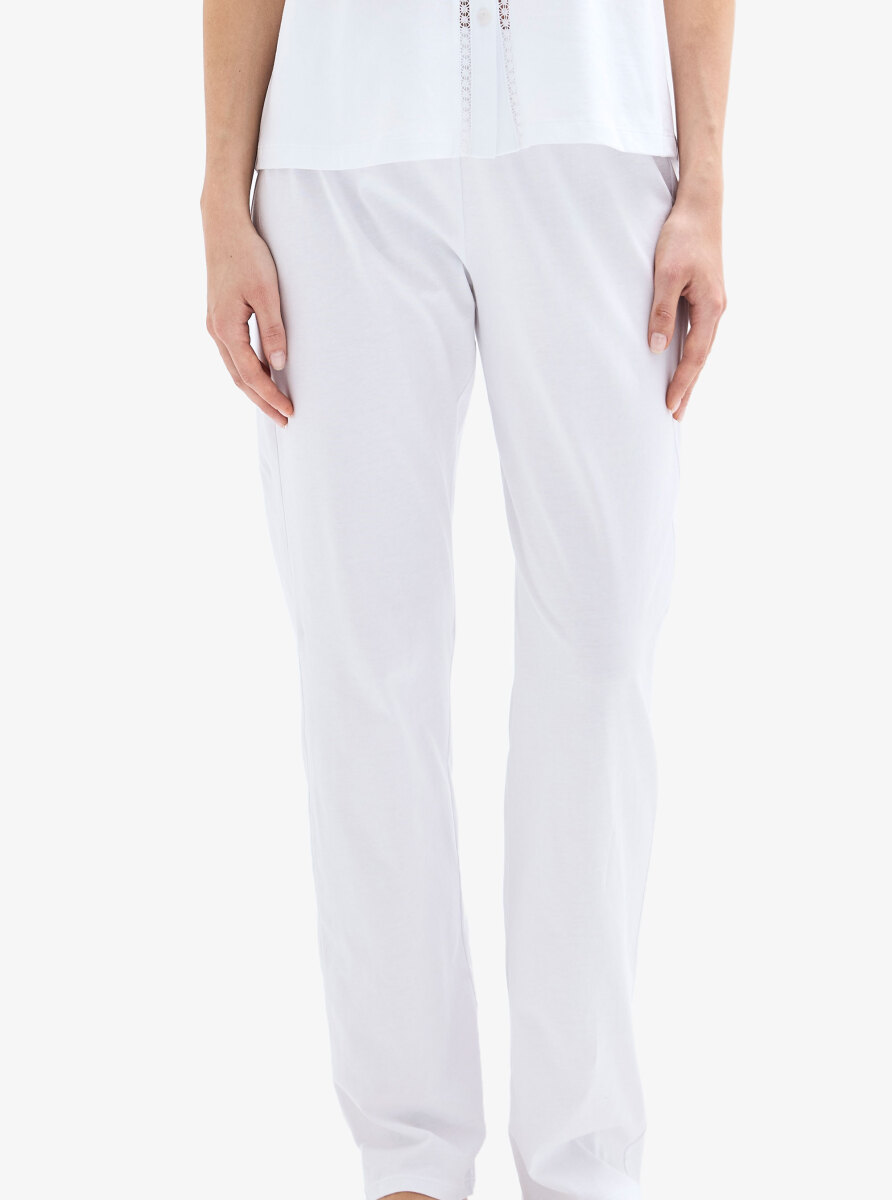 Kadın Pijama Takımı 52057 - Beyaz - 4