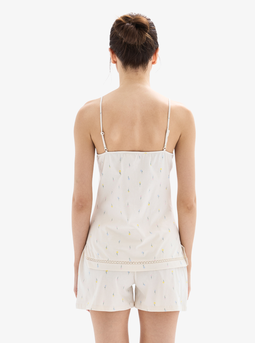 Kadın Pijama Takımı 52058 - Baskılı - 2