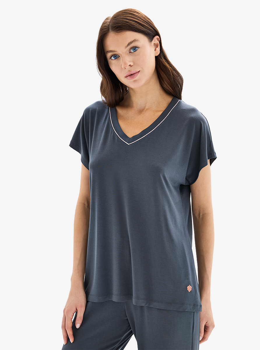 Kadın Pijama Takımı 52085 - Antrasit - 1