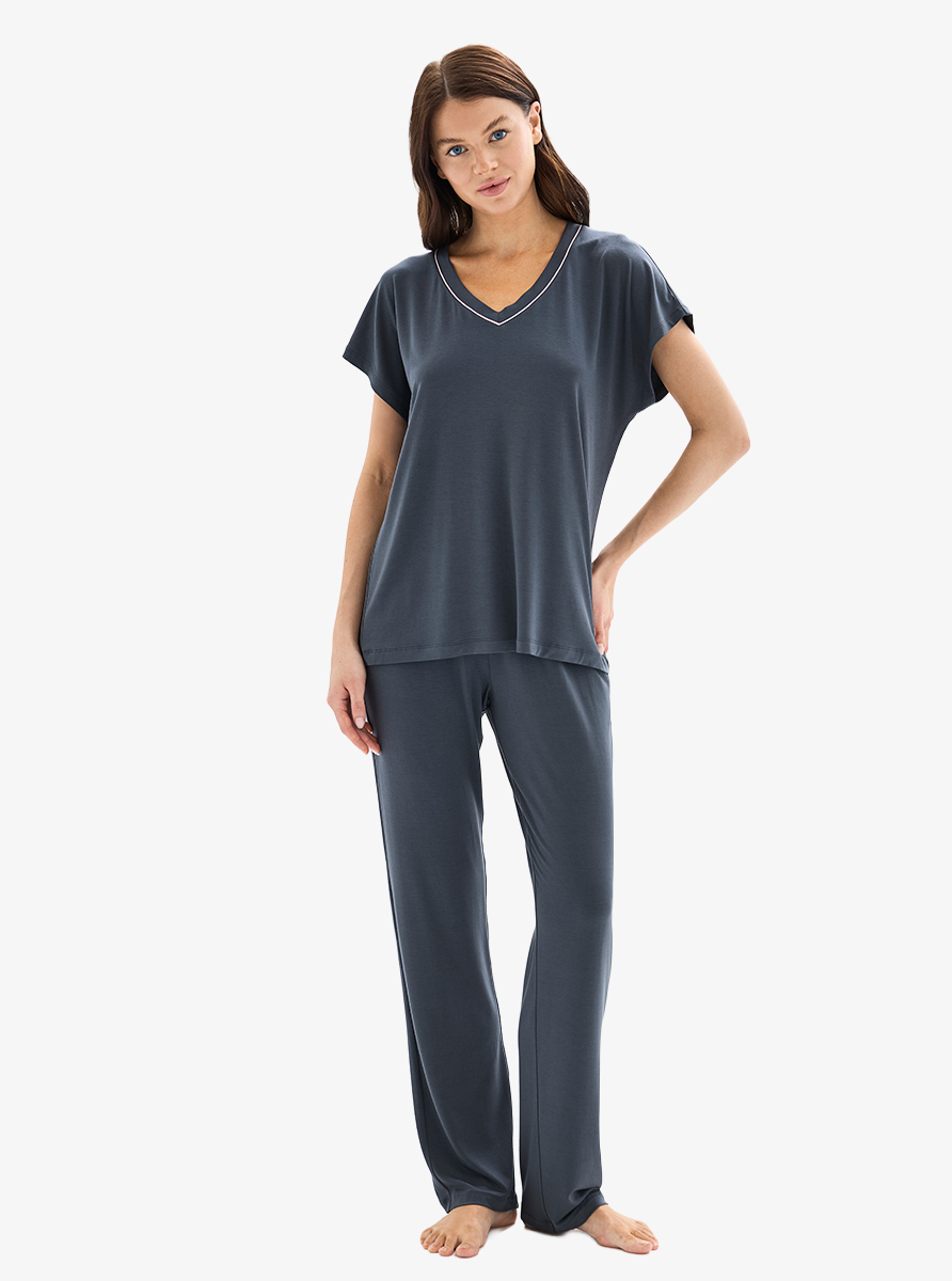 Kadın Pijama Takımı 52085 - Antrasit - 3