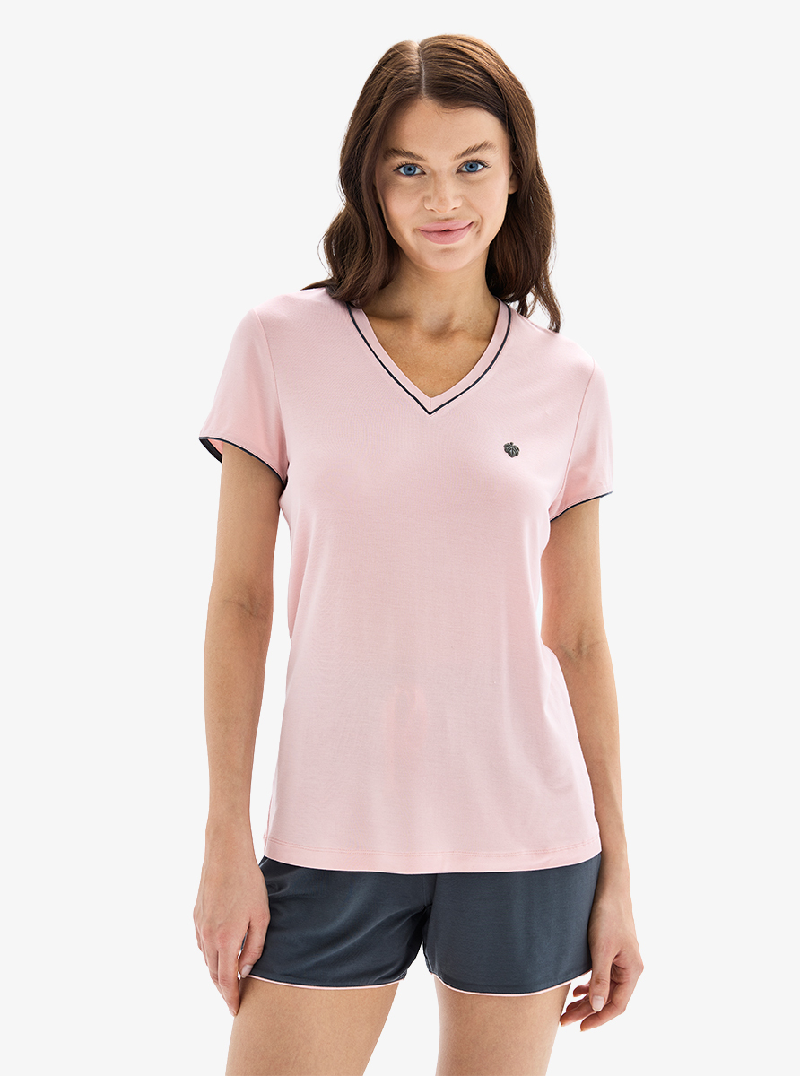 Kadın Pijama Takımı 52088 - Pembe - 5