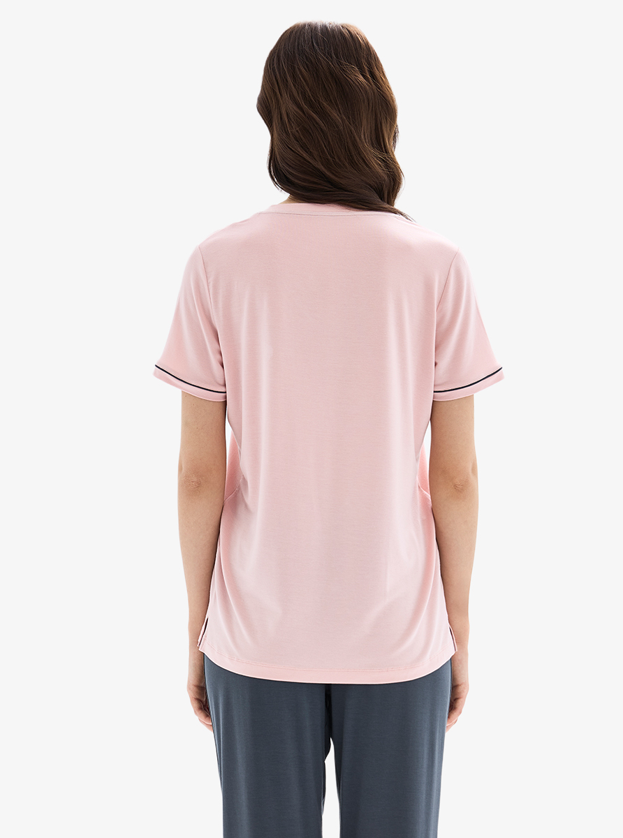 Kadın Pijama Takımı 52090 - Pembe - 2