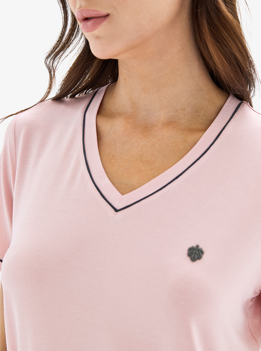 Kadın Pijama Takımı 52090 - Pembe - 5