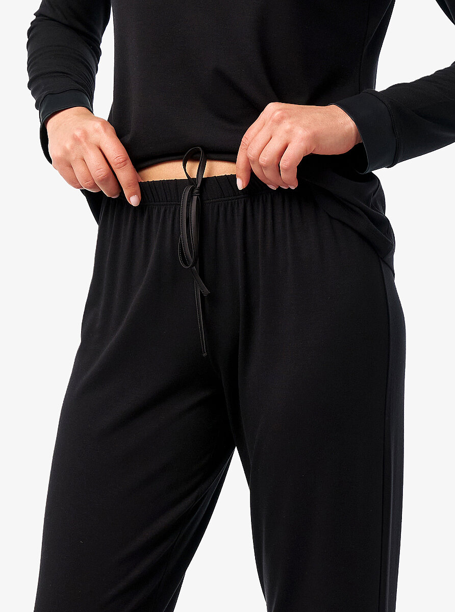 Kadın Pijama Takımı 52202 - Siyah - 6