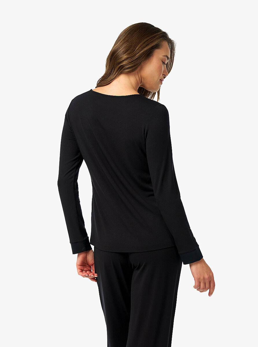 Kadın Pijama Takımı 52202 - Siyah - 5