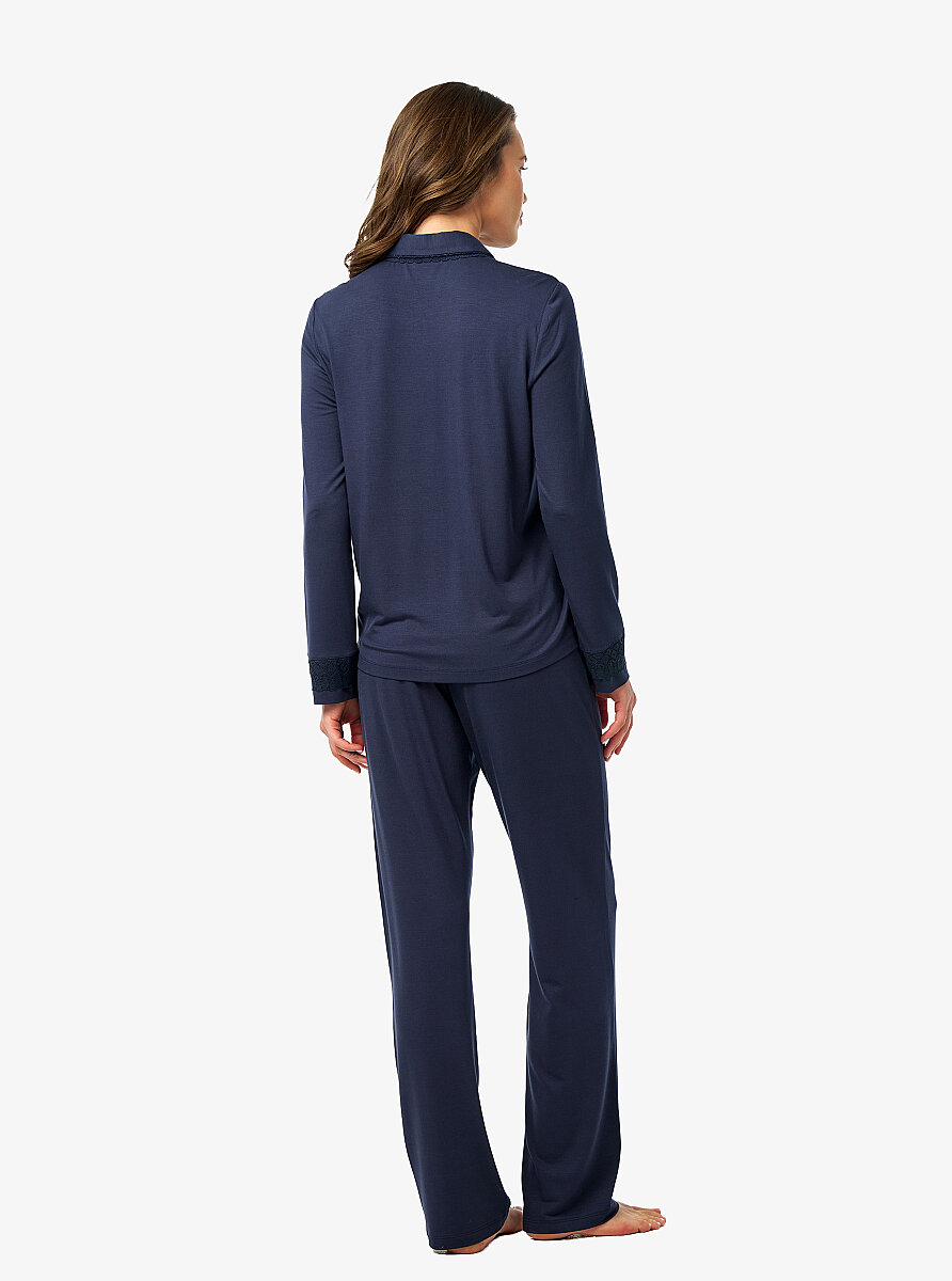 Kadın Pijama Takımı 52205 - Lacivert - 3