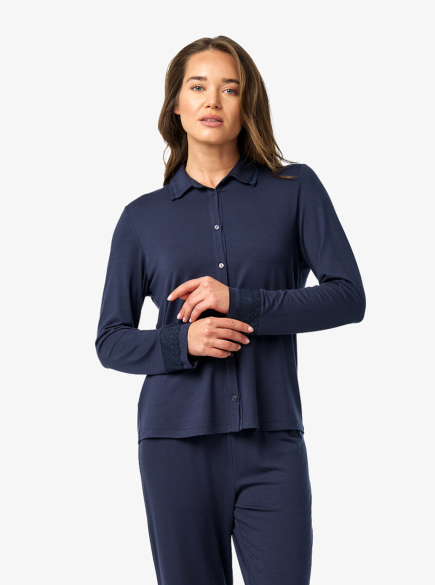 Kadın Pijama Takımı 52205 - Lacivert - 5